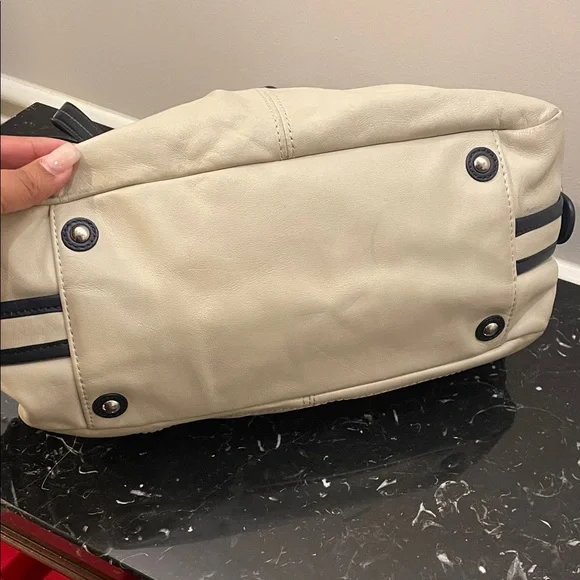 Coach Signature Canvas & Leather Satchel – Red/Pink Interior – Style No. 13382 - Picture 6 of 13